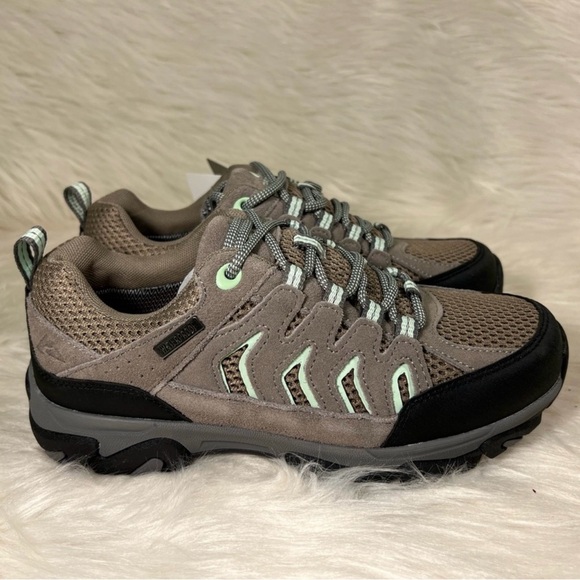 Ozark Trail Tan and Gray Athletic Shoes with Rugged Outsole - Picture 7 of 8